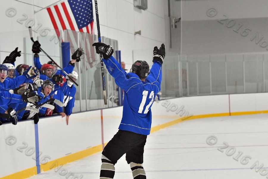 Wheaton College Men\'s Ice Hockey vs Middlesex Community College. - Photo By: KEITH NORDSTROM